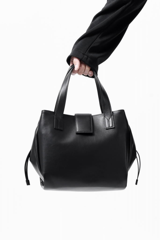 discord Yohji Yamamoto Gusset Diaphragm Tote Bag (M) / Smooth Cow Leather