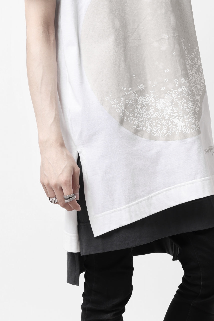 A.F ARTEFACT CREW NECK TEE / ABSTRACT PRINT Ver.