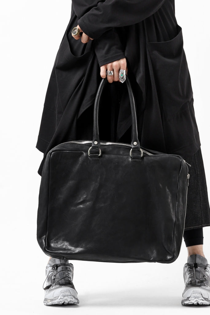 incarnation ZIP TOTE-BRIEF BAG / CALF SHOULDER