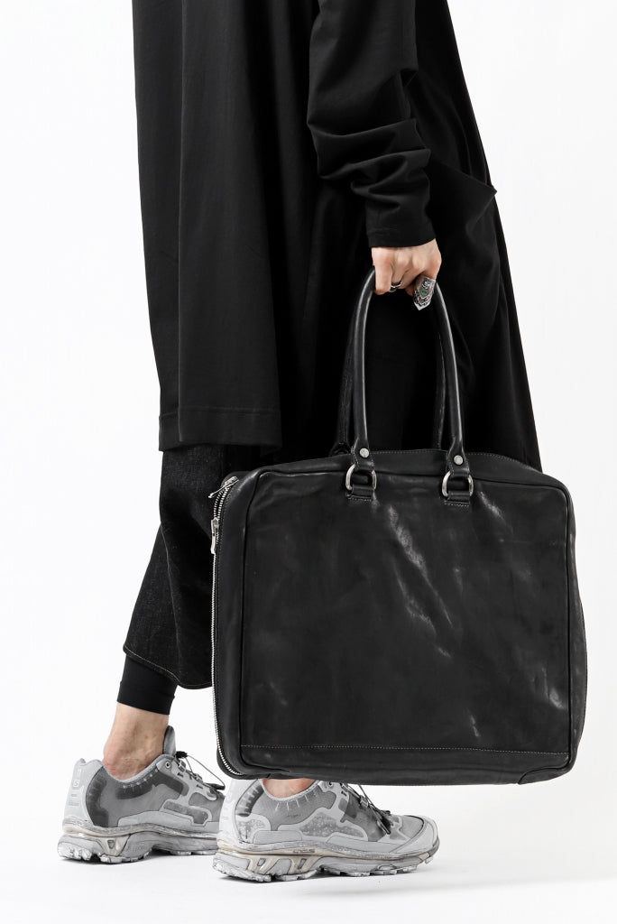 incarnation ZIP TOTE-BRIEF BAG / CALF SHOULDER