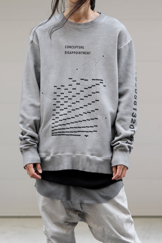 A.F ARTEFACT "GEOMETRY" DYEING SWEATER TOPS