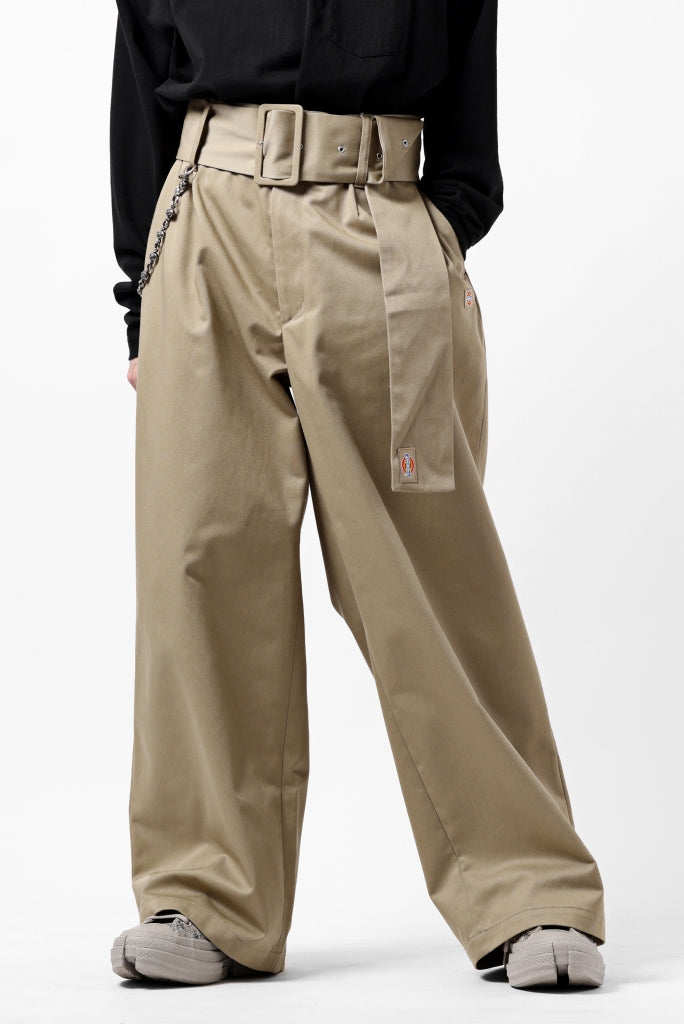 FACETASM x DICKIES BELTED BIG HEART PANTS