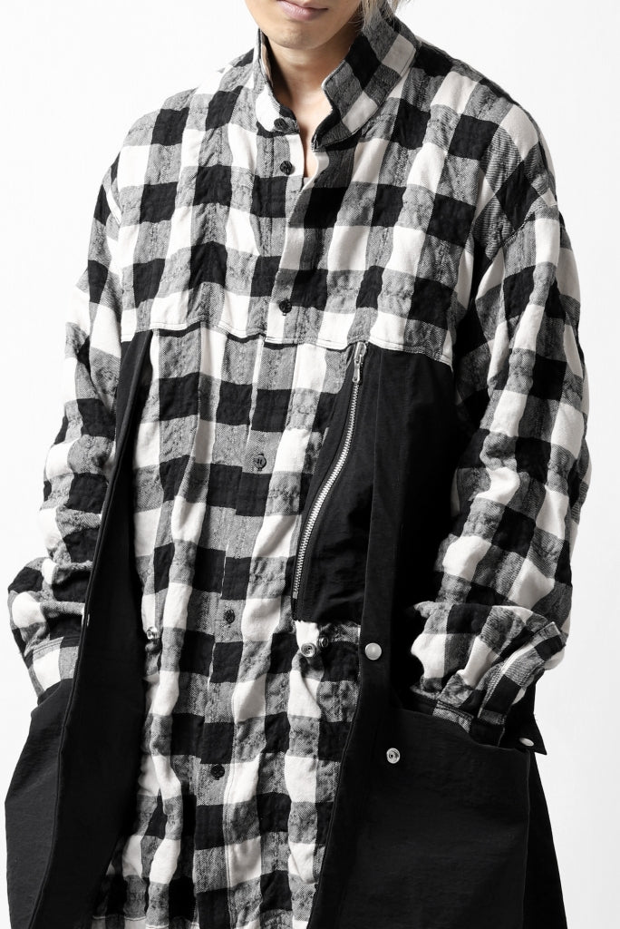 A.F ARTEFACT "Trunk-Show" TACTIC COMBINED SHIRT COAT