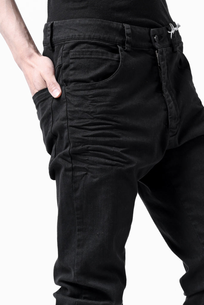 daub DYEING ERGONOMIC SLIM PANTS / L.TWILL