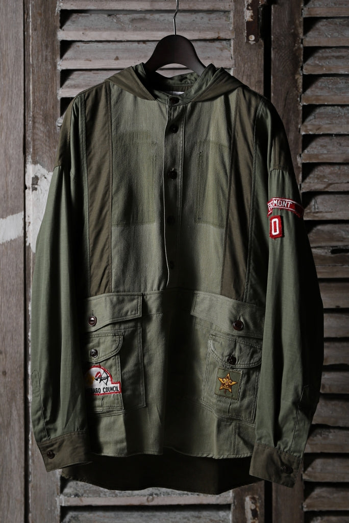 CHANGES VINTAGE REMAKE MILITARY HOODIE SHIRT-PARKA_A