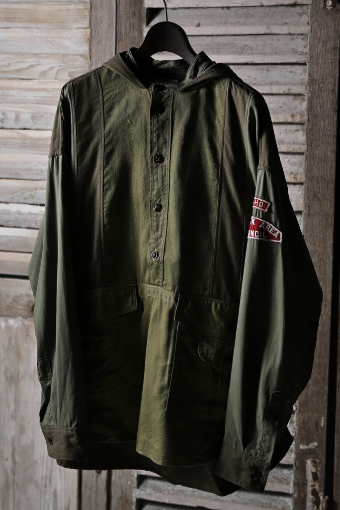 CHANGES VINTAGE REMAKE MILITARY HOODIE SHIRT-PARKA_B