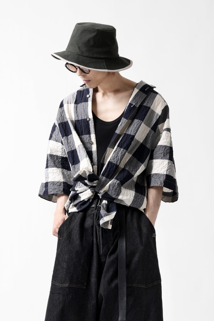 forme d'expression Short Sleeve Oversized Shirt