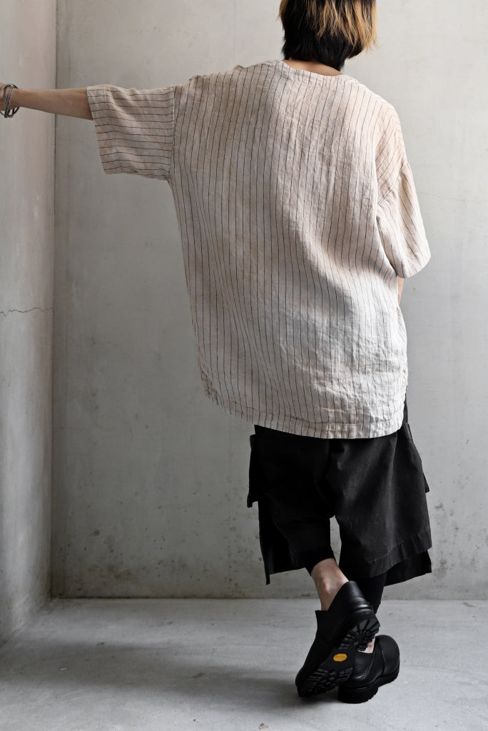 _vital exclusive minimal tunica tops / tea stain dyed linen