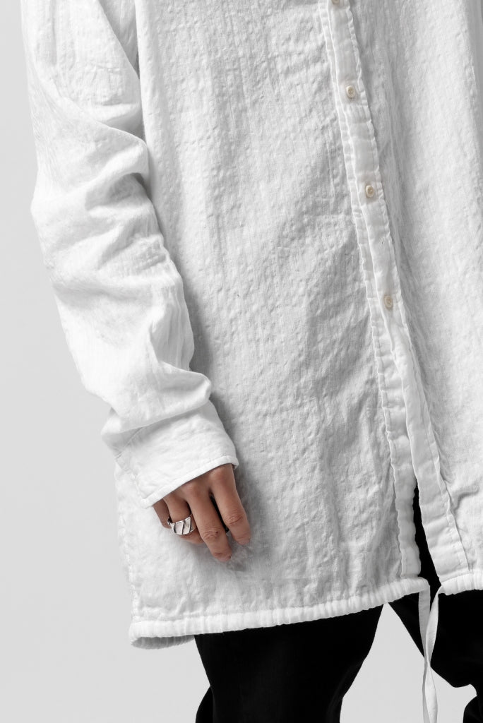 daub WASHED LONG SHIRT / CL-STRIPE