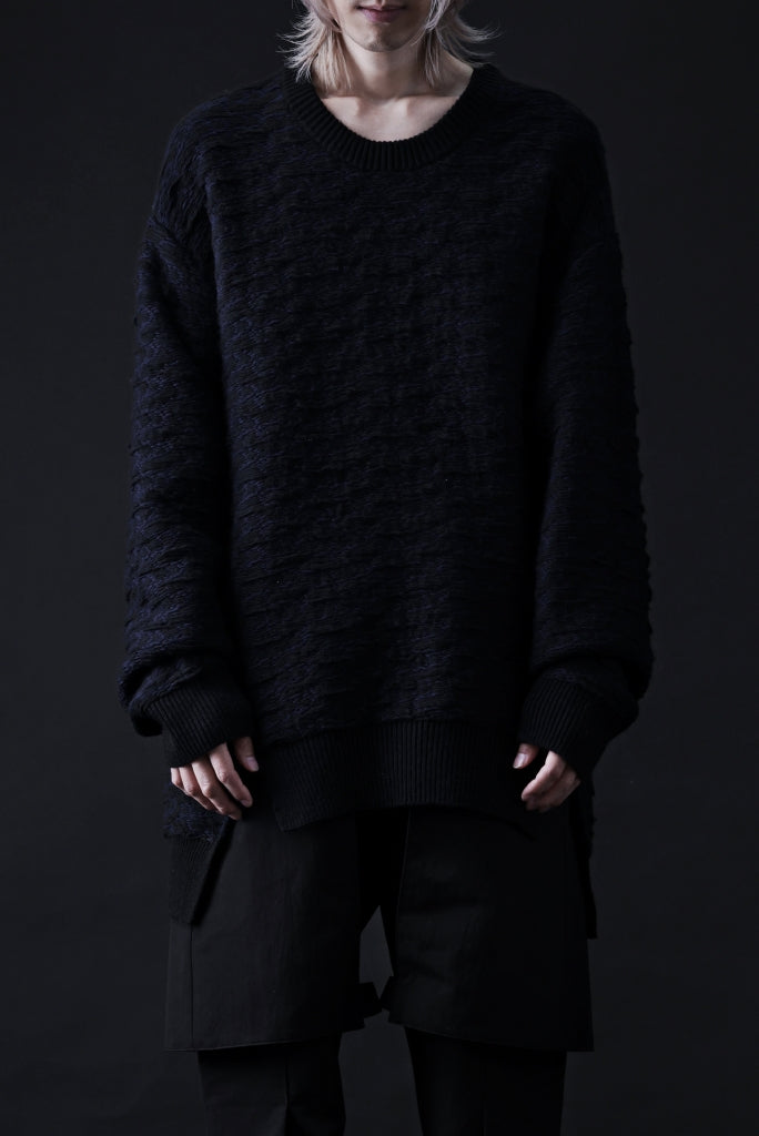 D-VEC TW D-JACQUARD KNIT SWEATER / WATER REPELLENT