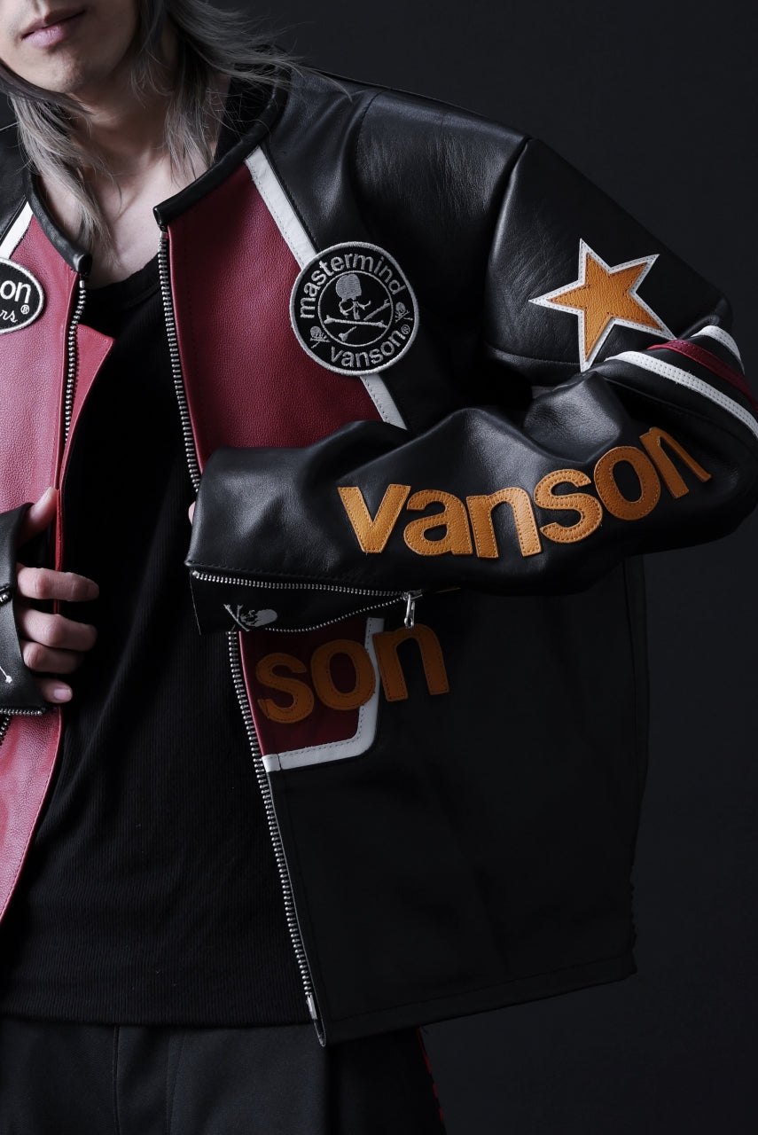 LAUNCHED | mastermind WORLD × VANSON LEATHER SPECIALS.