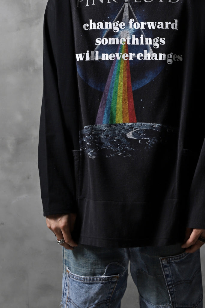 CHANGES VINTAGE REMAKE BOAT-NECK BAND L/S TE