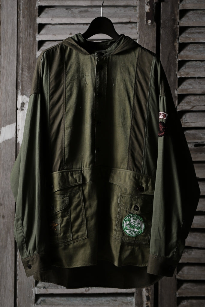 CHANGES VINTAGE REMAKE MILITARY HOODIE SHIRT-PARKA_B