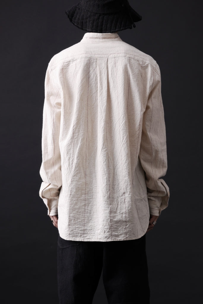 forme d'expression Band Collared Shirt