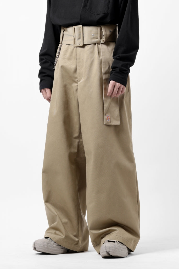 FACETASM x DICKIES BELTED BIG HEART PANTS