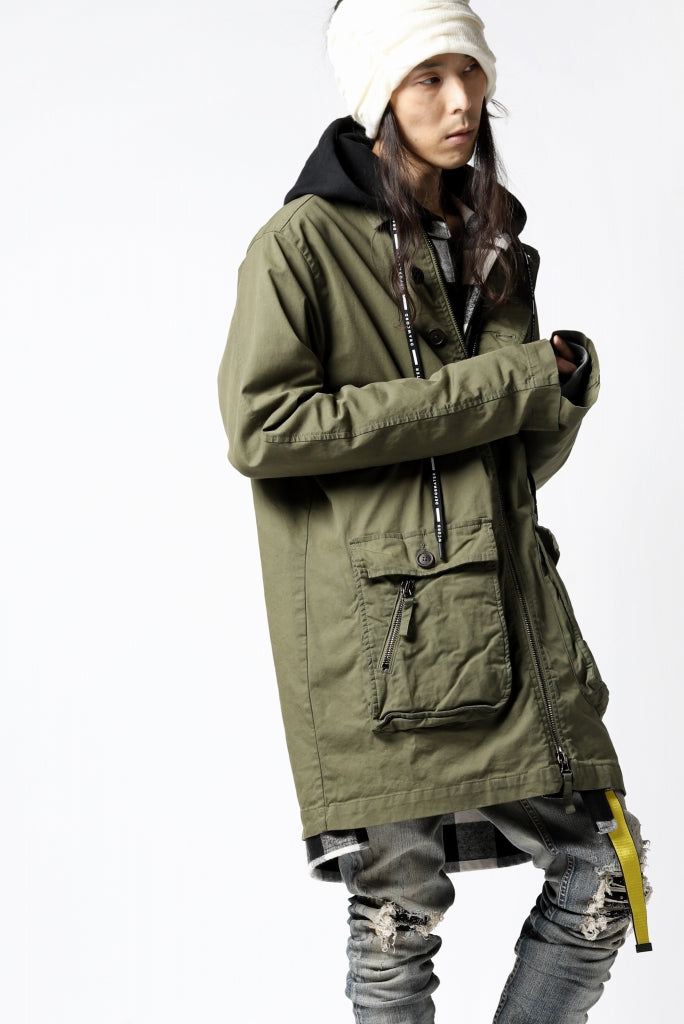 RUNDHOLZ DIP MILITARY COVER-ALL JACKET