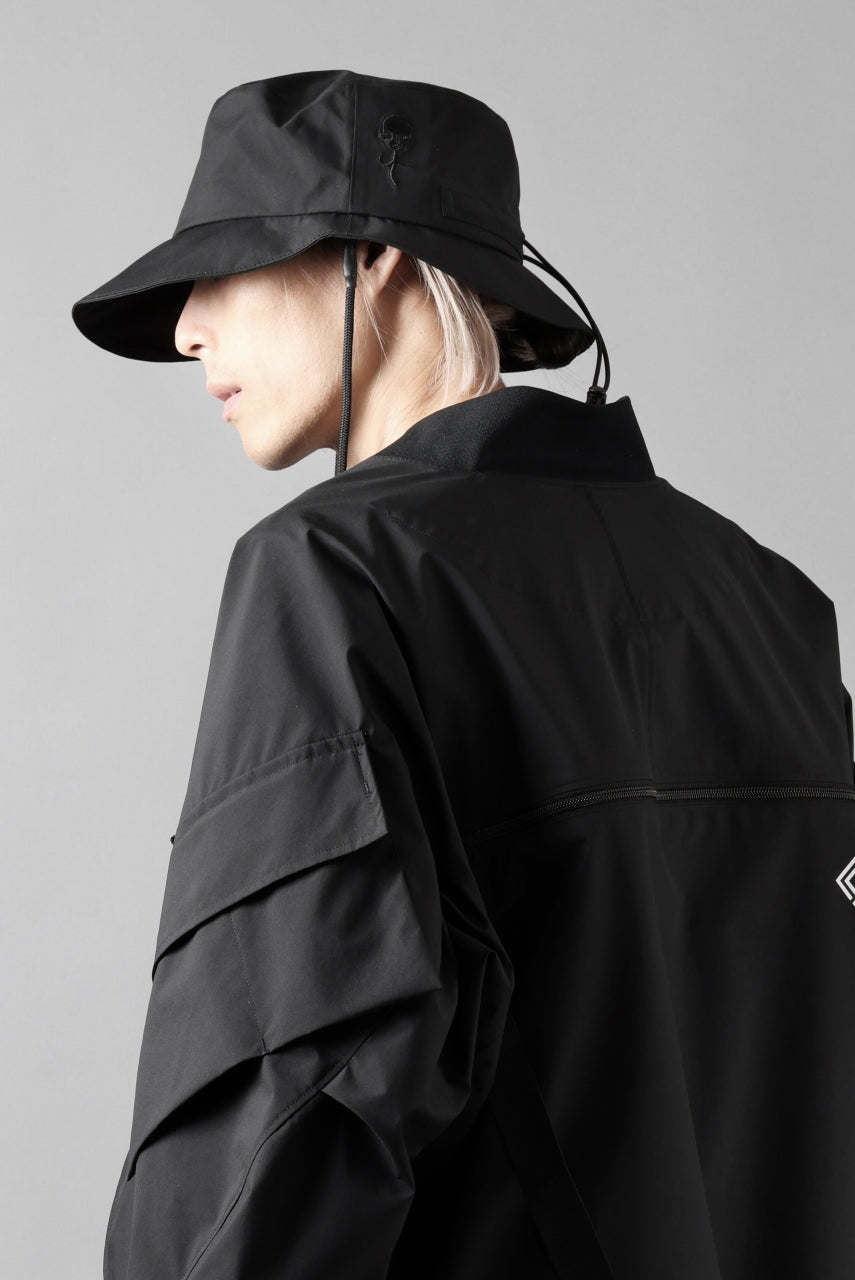 D-VEC x ALMOSTBLACK BUCKET HAT / WINDSTOPPER BY GORE-TEX LABS 3L S.D.G.