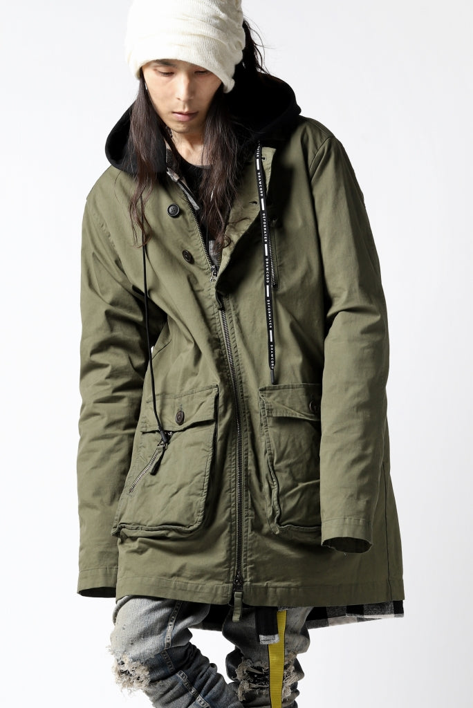 RUNDHOLZ DIP MILITARY COVER-ALL JACKET