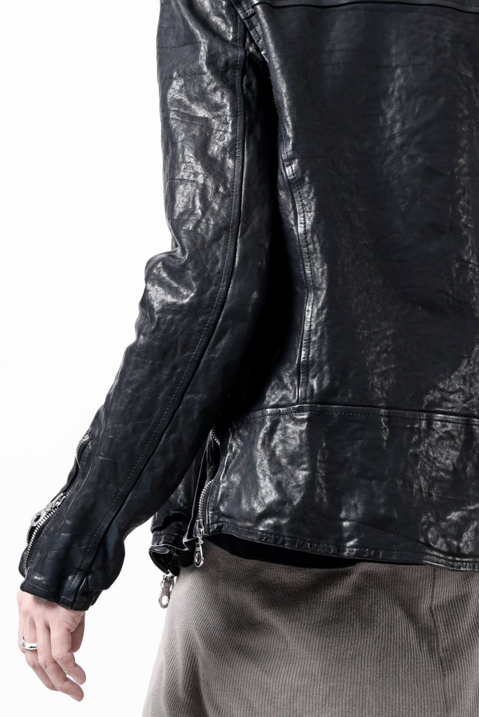 ISAMU KATAYAMA BACKLASH DOUBLE RIDERS JACKET / GARMENT DYED ITALY SHOULDER