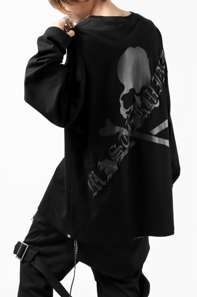 mastermind JAPAN BOXY-FIT LS / RUBBER AND FOAM PRINTED