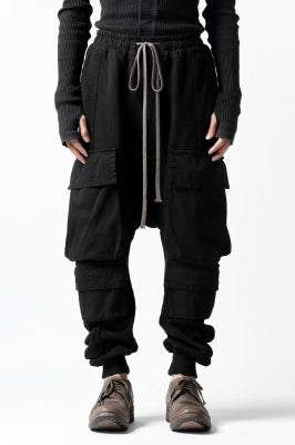 A.F ARTEFACT "military" Drop Crotch Pants (AW20-21) - New Arrival.