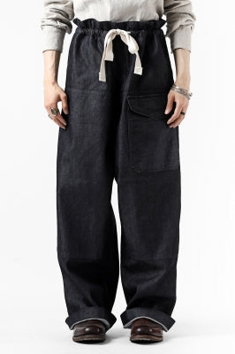 sus-sous trousers MK-1 / C100 supima silket denim