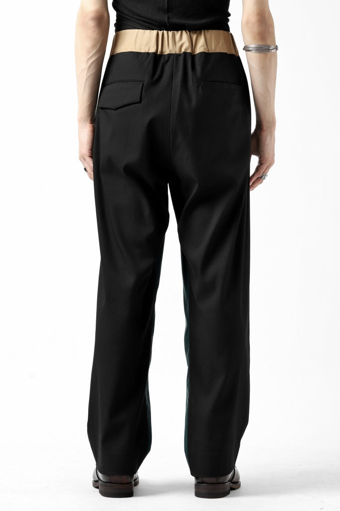 CULLNI TUCK STRAIGHT EASY TROUSERS / SOFT TWILL