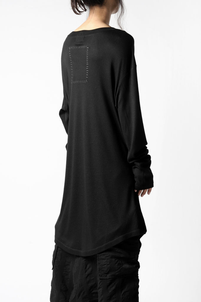 SOSNOVSKA SAGGING FRONT LONG SLEEVE TOP