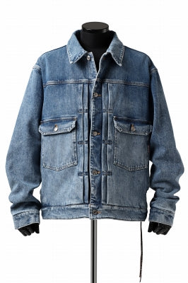 mastermind JAPAN TRUCKER JACKET / 2WAY STRETCH DENIM