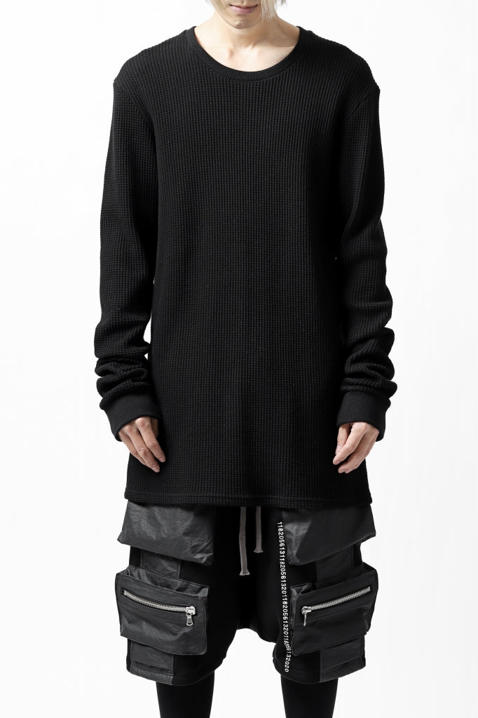 A.F ARTEFACT "Trunk-Show" PULL OVER TOPS / WAFFLE JERSEY