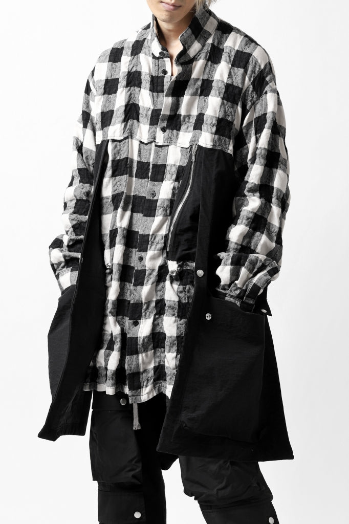 A.F ARTEFACT "Trunk-Show" TACTIC COMBINED SHIRT COAT