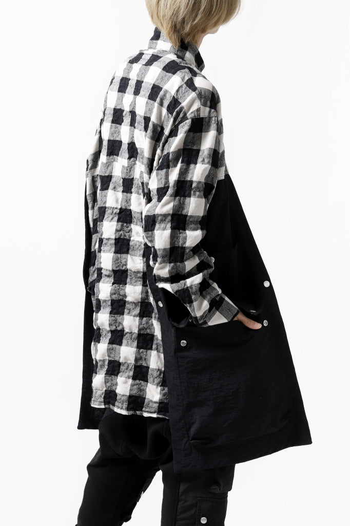 A.F ARTEFACT "Trunk-Show" TACTIC COMBINED SHIRT COAT