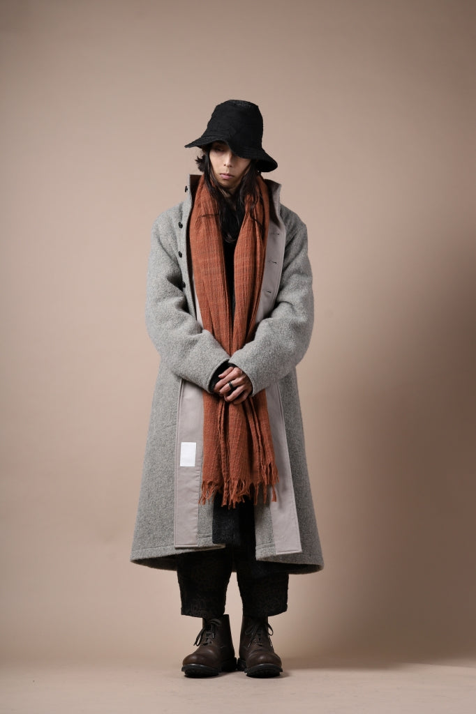 sus-sous medical coat / Napping melton wool