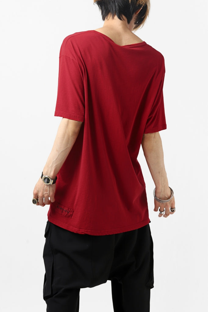 RUNDHOLZ DIP SHORT SLEEVE CUT SEWN