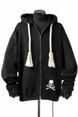 mastermind JAPAN SWEAT HOODIE ZIP JACKET / ROPE STRINGS