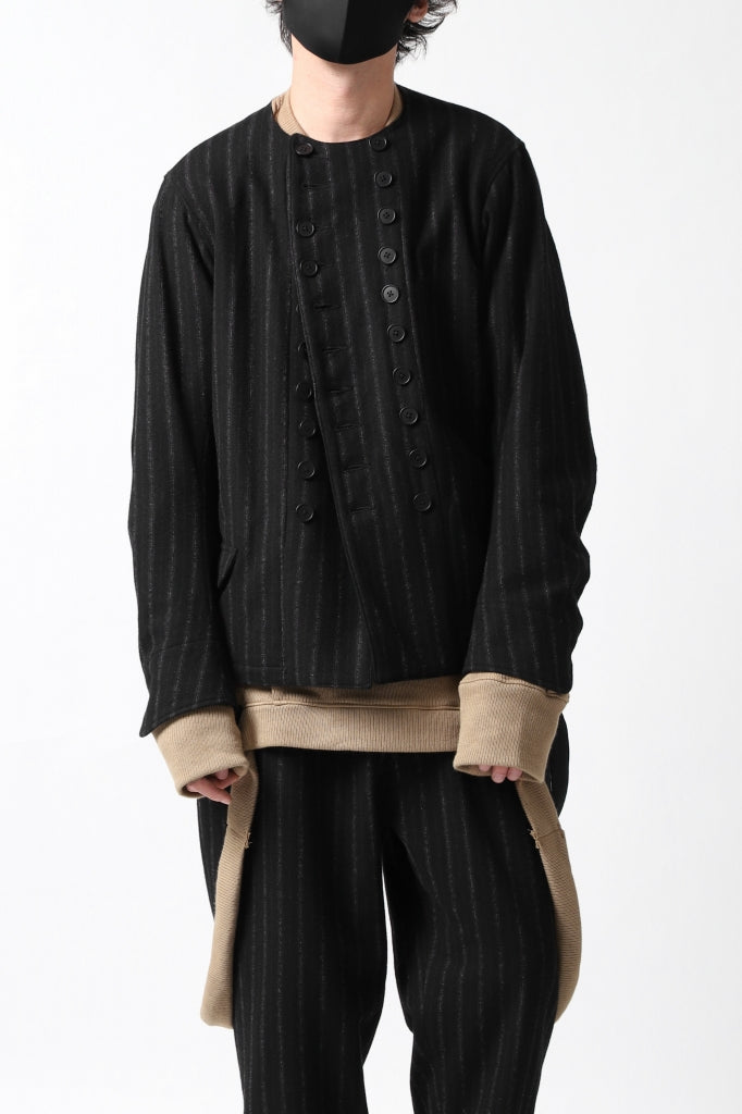 A.F ARTEFACT "möbius" IRREGULAR HEM KNIT PULLOVER