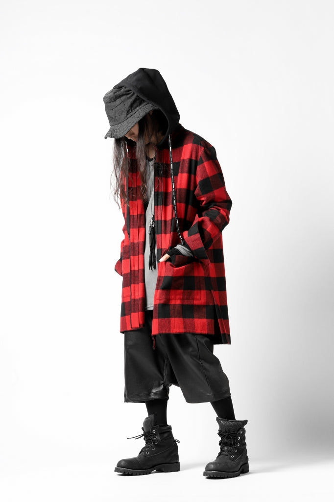 DEFORMATER.® HOODED SHIRT JACKET