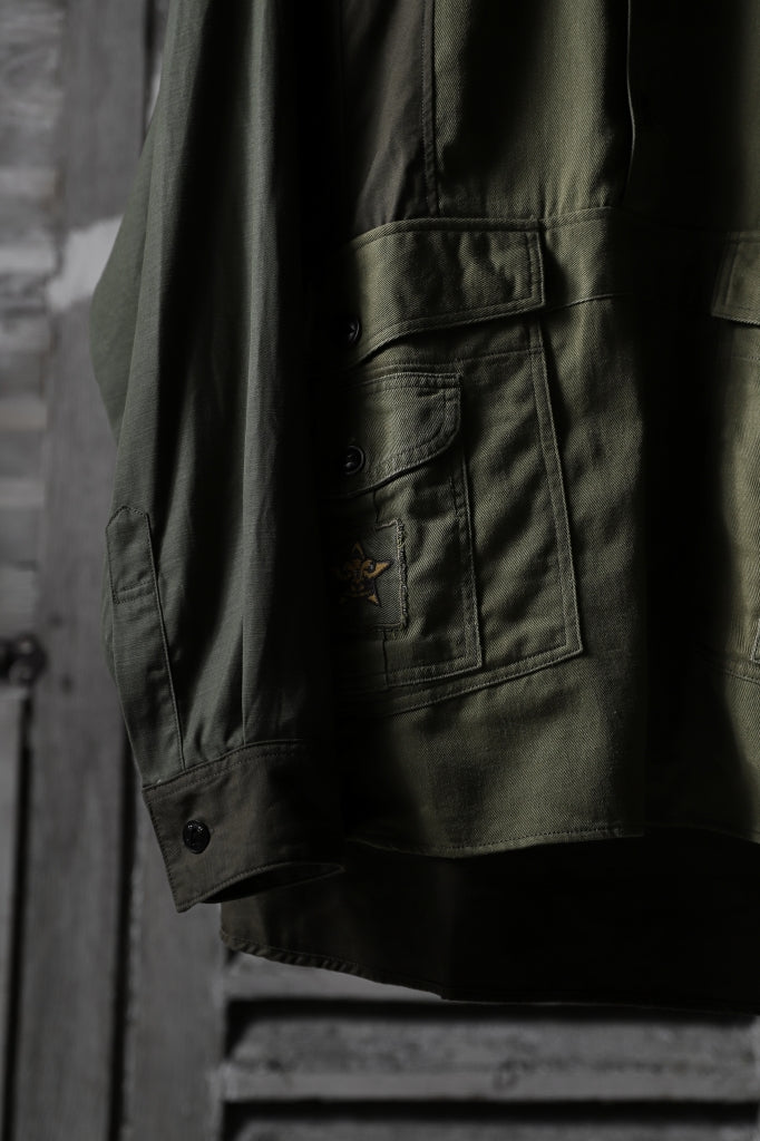 CHANGES VINTAGE REMAKE MILITARY HOODIE SHIRT-PARKA_B