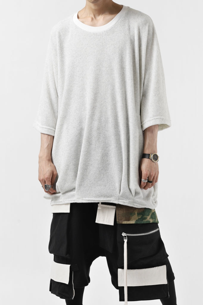 A.F ARTEFACT x LOOM exclusive "dolman" LOOSEY TOPS / IZMIR PILE JERSEY