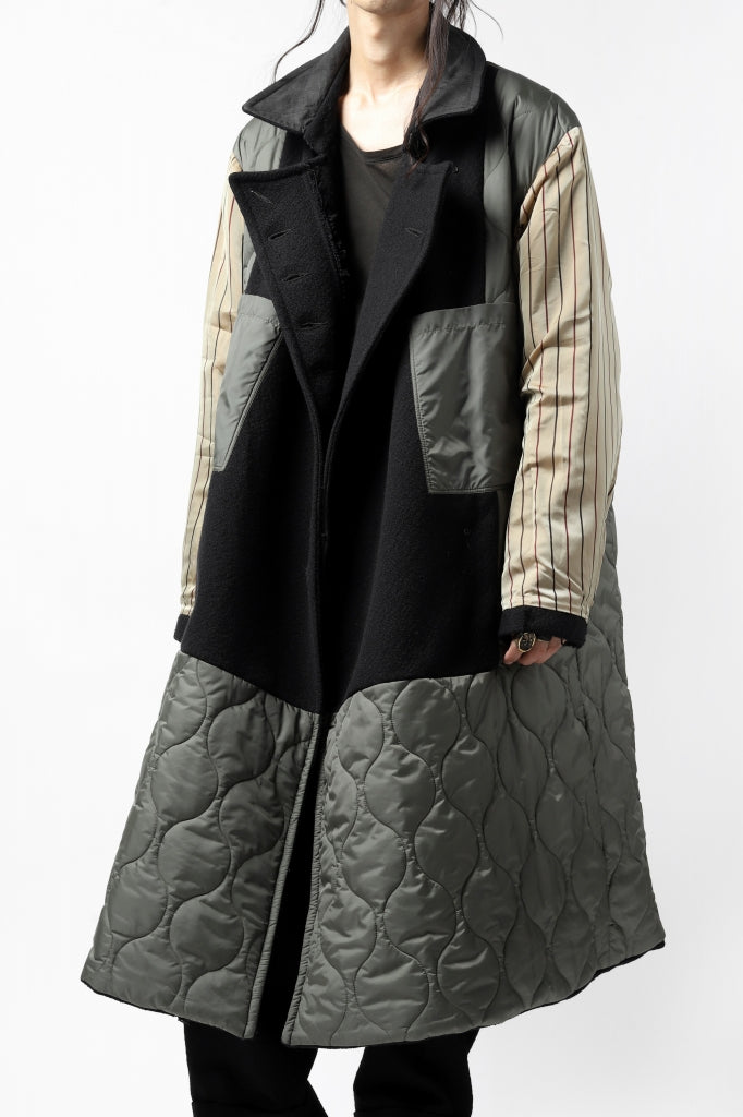 KLASICA HM-C DOUBLE BREASTED COAT with BONDED LINING