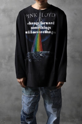 CHANGES VINTAGE REMAKE BOAT-NECK BAND L/S TEE_F