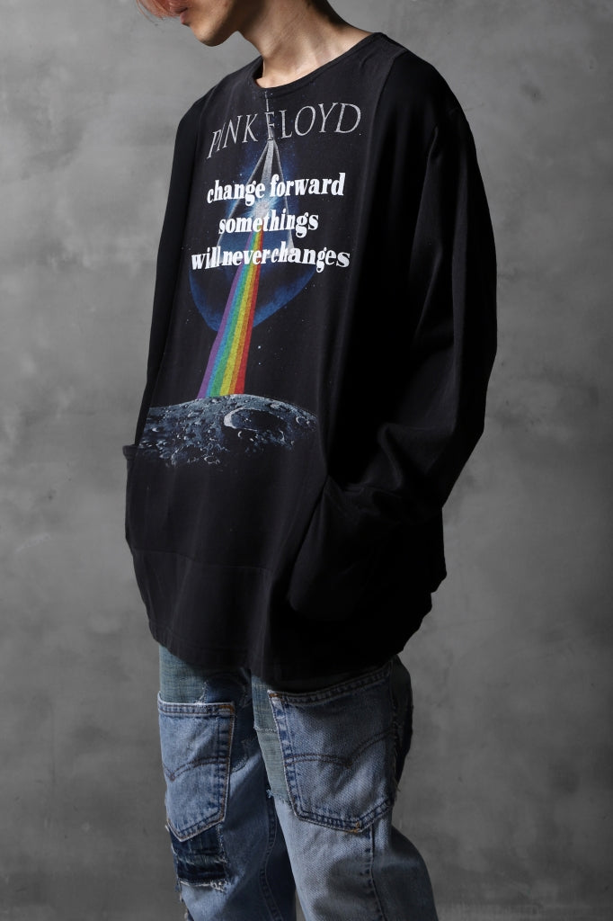 CHANGES VINTAGE REMAKE BOAT-NECK BAND L/S TE