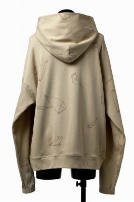 A.F ARTEFACT PYRA PATTERN PRINT SWEAT HOODIE