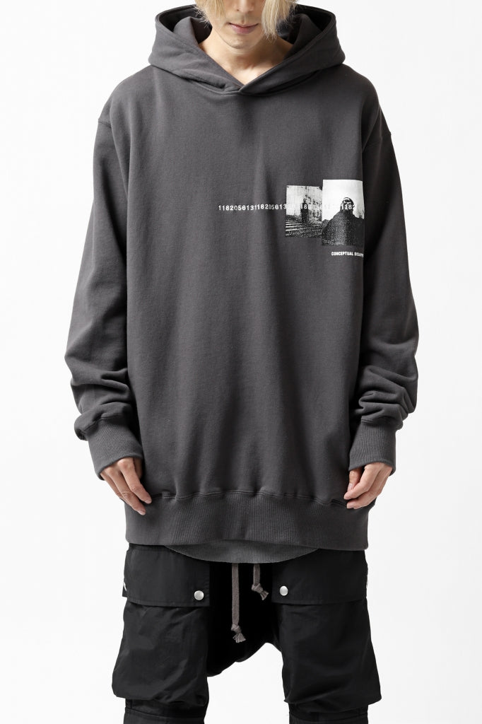 A.F ARTEFACT "CHEST" SWEATER HOODIE