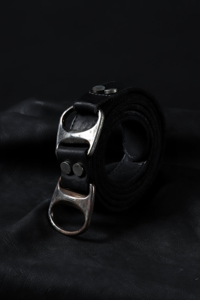 incarnation CALF LEATHER BELT D-RING #3