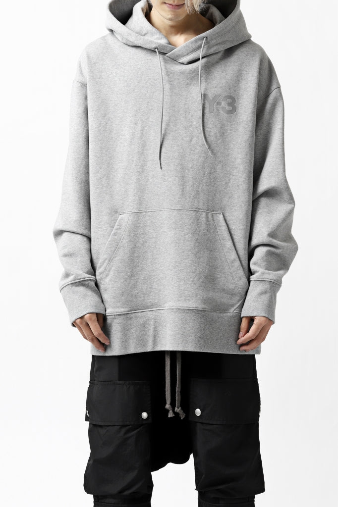 Y-3 Yohji Yamamoto CLASSIC CHEST LOGO HOODIE PARKA / FRENCH TERRY