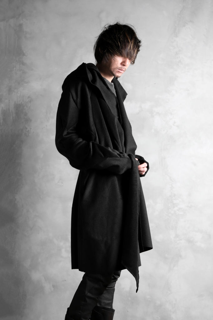 LEON EMANUEL BLANCK exclusive DISTORTION ROBE COAT / VIRGIN CASHMERE