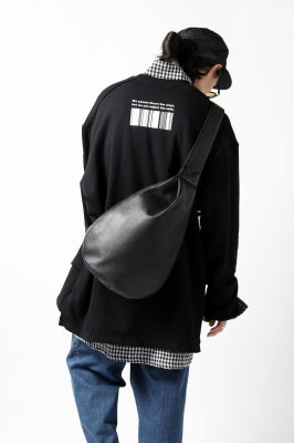 discord Yohji Yamamoto TACK ONE SHOULDER BAG / NATURAL SHRINK CALF LEATHER