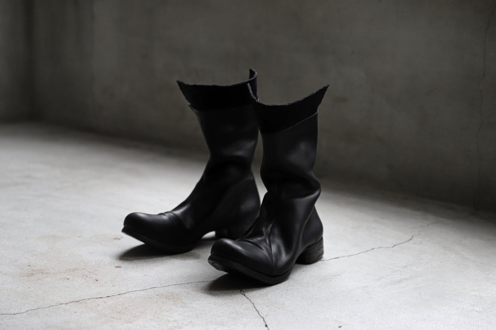 Portaille exclusive PL20 Layered Zip Boots (GUIDI FIORE / NERO)