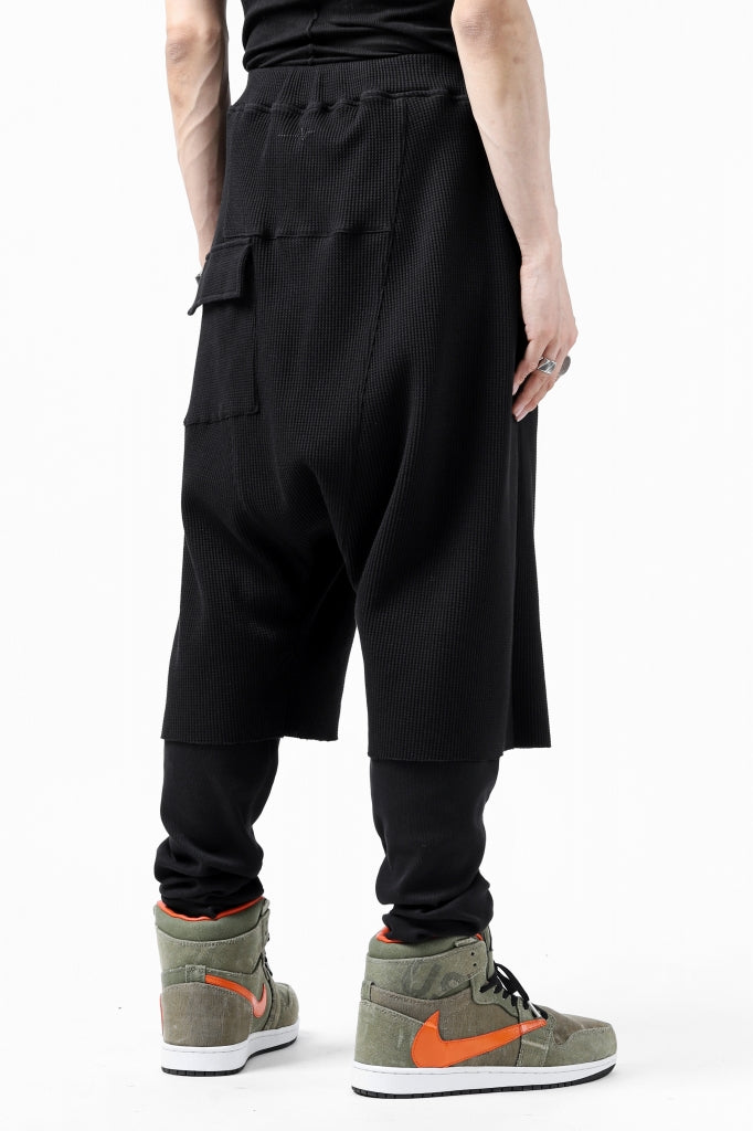 FIRST AID TO THE INJURED WURICH LAYERED PANT / WAFFEL + RIB JERSEY